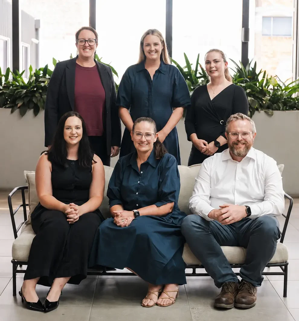Accession3 Business Advisers team portrait in modern setting
